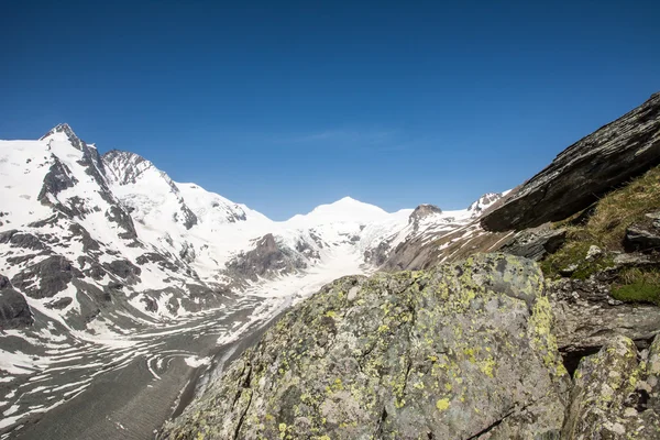 Gletscher in den Alpen — Stockfoto