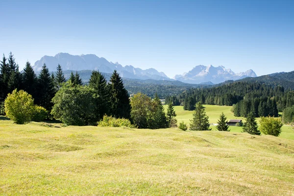 Idylické pohoří Karwendel — Stock fotografie