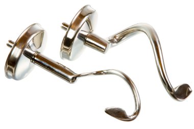 İzole hamur çengelleri