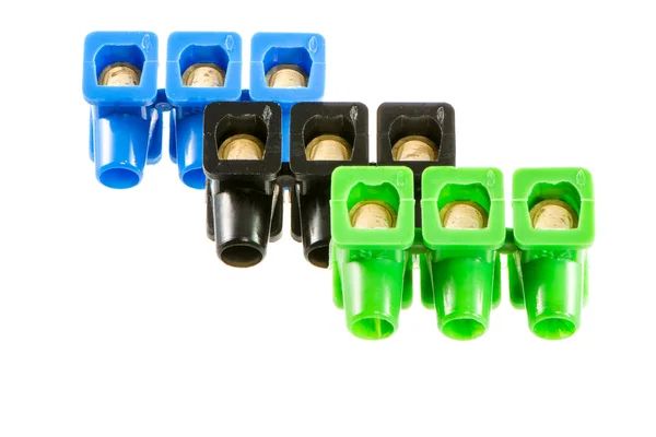 Luster Screw Terminals — Stock Photo, Image