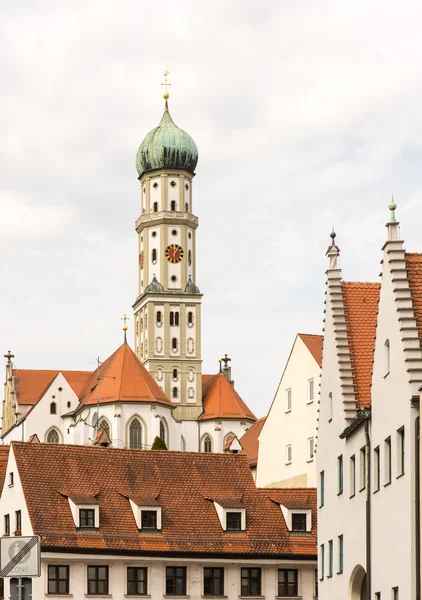 Basilika St. Ulrich i Augsburg — Stockfoto