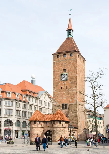 Tempestade weisser em nuremberga — Fotografia de Stock