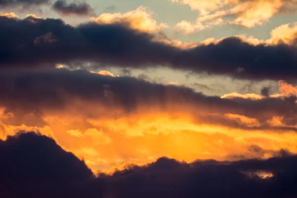 Dramtic Sky Background — Stock Photo, Image