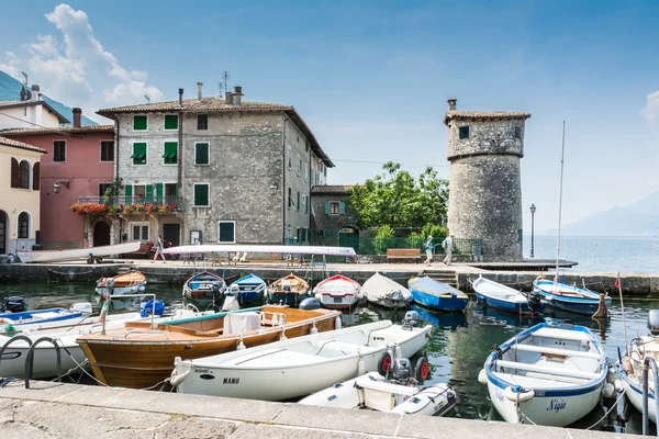 Marina de Cassone no Lago de Garda — Fotografia de Stock