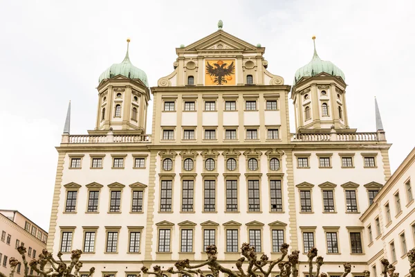 Historische stadhuis van Augsburg — Stockfoto