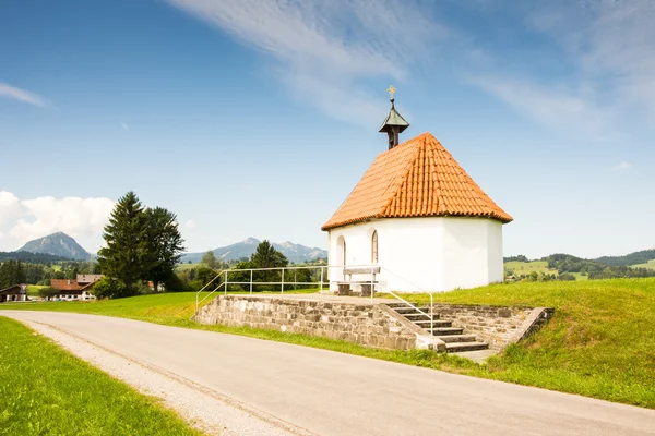 Chapel at a country road — Stock Photo, Image