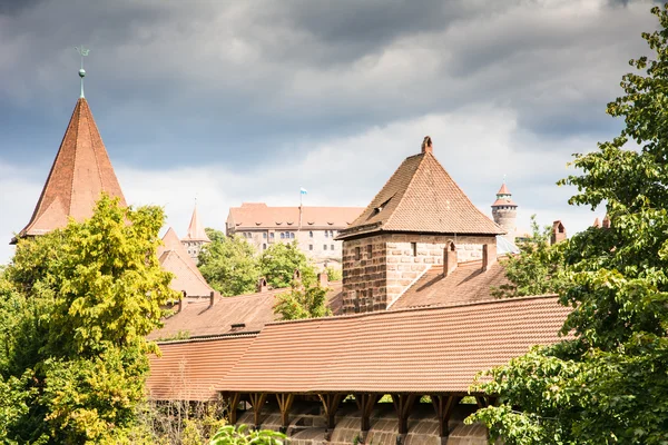 Kaiserburg Nuernberg — Stok fotoğraf