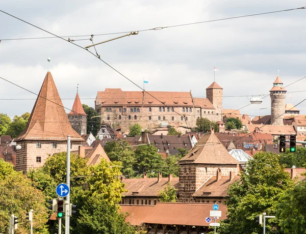 Kaiserburg Nuernberg — Stockfoto