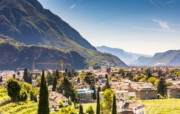 Výhled na Bolzano — Stock fotografie