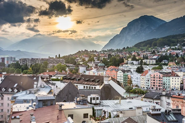 Panoráma města Innsbruck — Stock fotografie