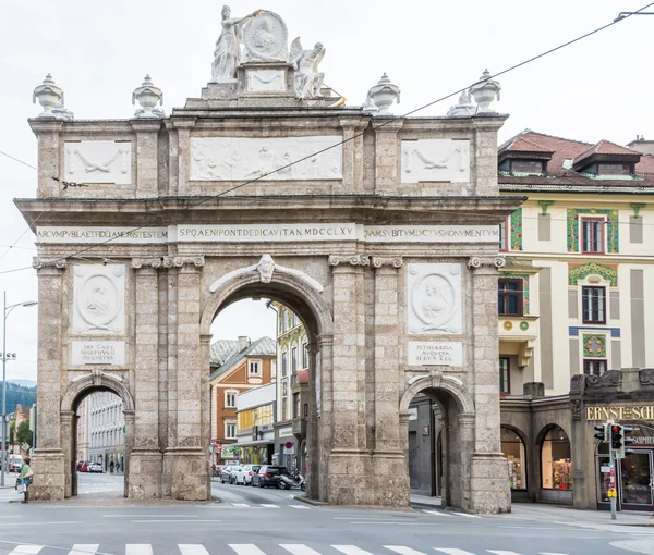 Triumphpforte in Innsbruck — Stockfoto