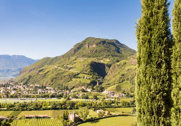 Uitzicht over Bolzano — Stockfoto