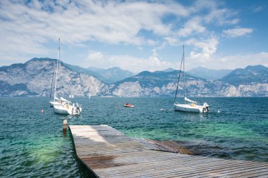 Garda Gölü, yelkenli tekne