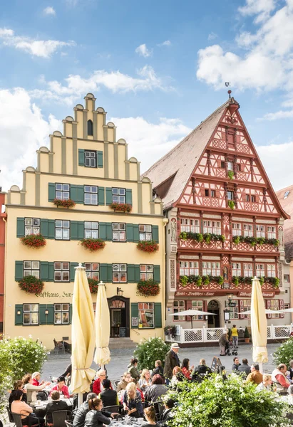 Middeleeuwse oude stad van Dinkelsbuehl — Stockfoto