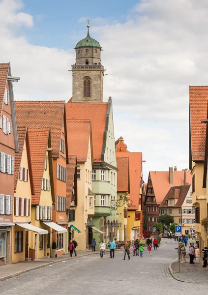 Historic old town of Dikelsbuehl — Stock Photo, Image