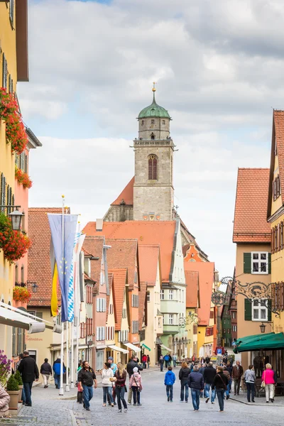 Historische oude stad van Dikelsbuehl — Stockfoto