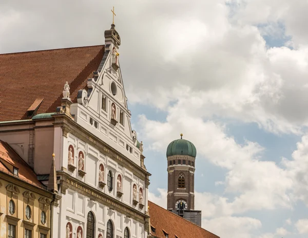Церковь Святого Михаила в Мюнхене — стоковое фото