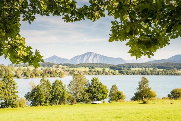 Lake Riegsee in Bavaria — Stock Photo, Image