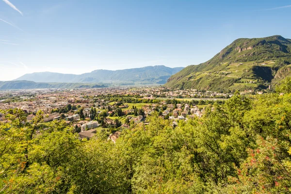 Bolzano üzerinden görünüm