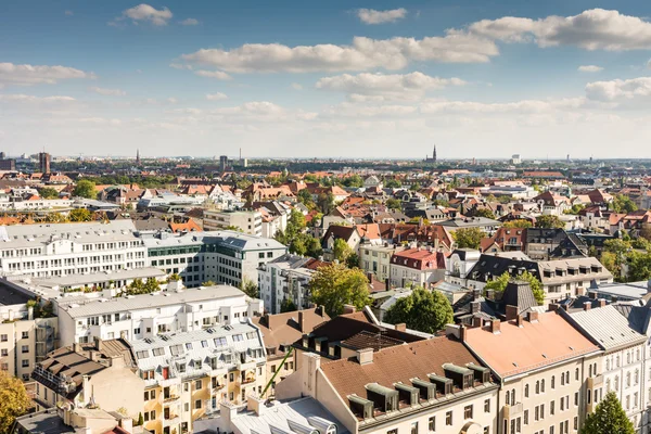 Εναέρια θέα πάνω από το Μόναχο — Φωτογραφία Αρχείου