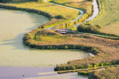 Swampland göl Hopfensee