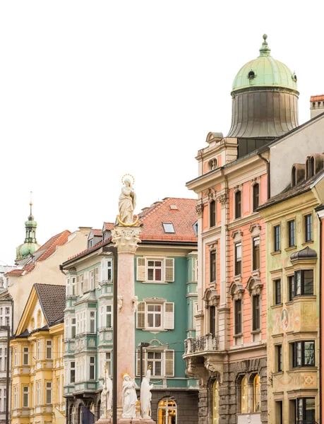 Historická architektura v Innsbrucku — Stock fotografie