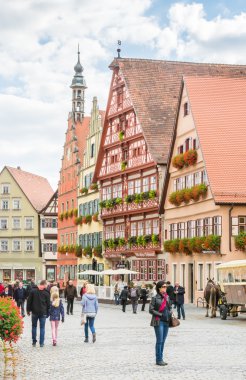 Dinkelsbuehl Ortaçağ eski şehir