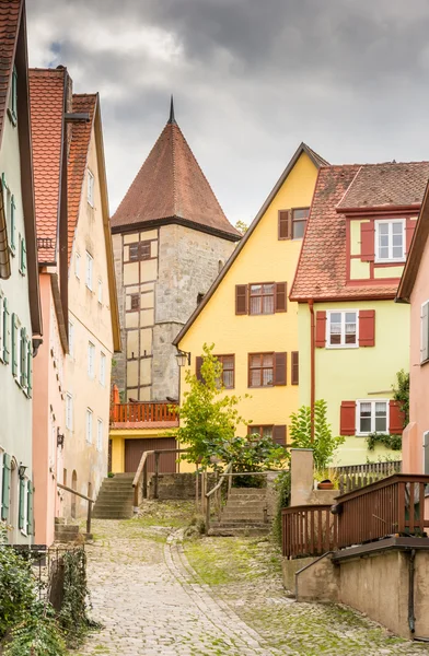 Historische Altstadt von dikelsbühl — Stockfoto