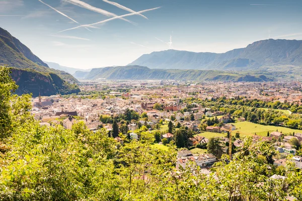 Θέα προς Bolzano — Φωτογραφία Αρχείου