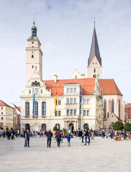 Touristes en Ingolstadt — Photo