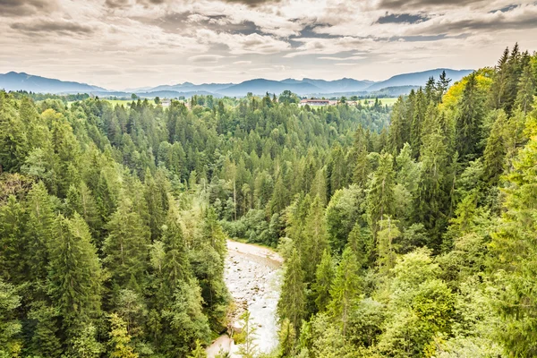 Ammer Valley i Bayern — Stockfoto