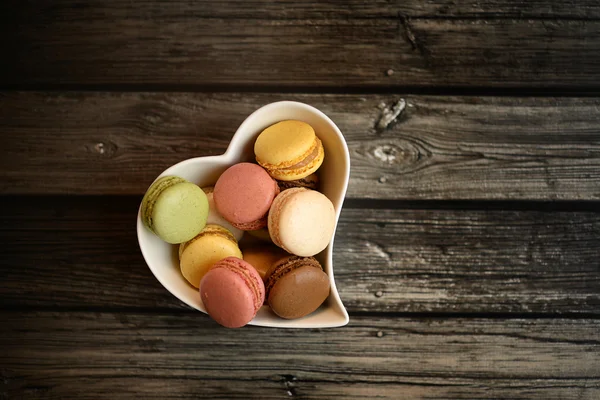 Brązowy Macaroons — Zdjęcie stockowe