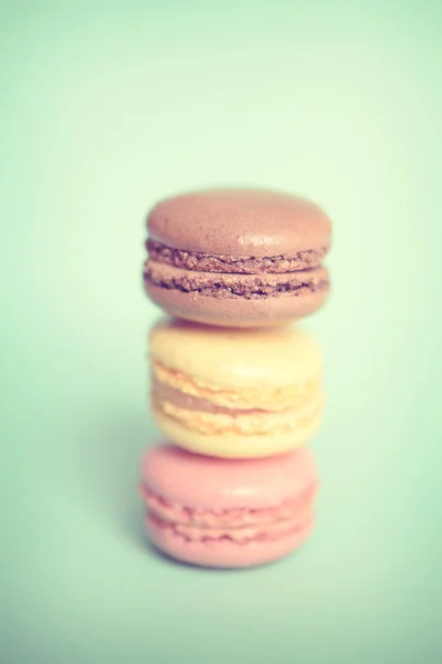 Francuski macaroons — Zdjęcie stockowe