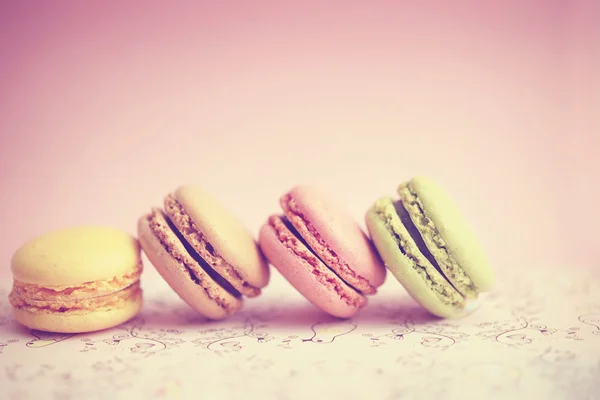 Francuski macaroons — Zdjęcie stockowe