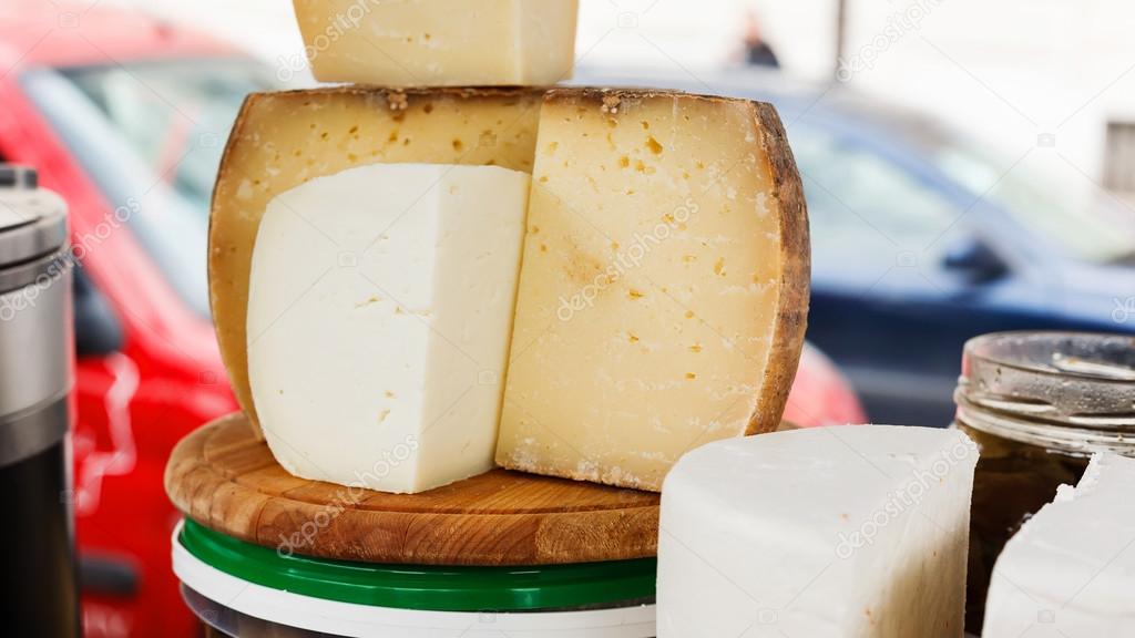Cheese blocks