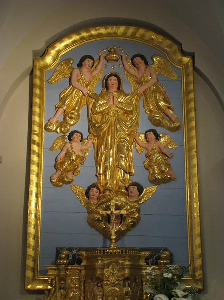 Jomfru Marias himmelske antakelse – stockfoto