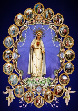 Our Lady of Fatima clipart