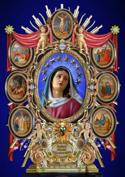 The Seven Sorrows of Our Lady — Stock Photo, Image