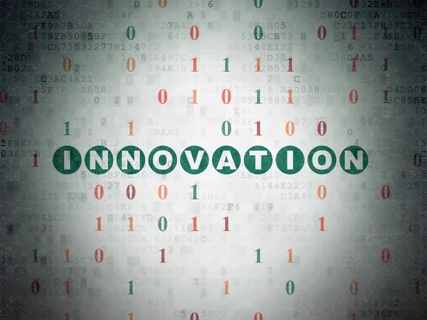 Business concept: Innovation on Digital Paper background — Stok fotoğraf