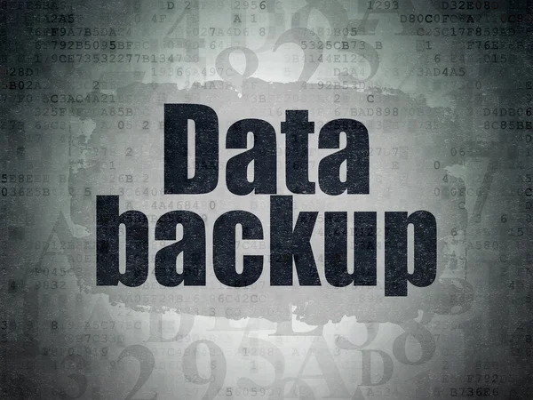 Data concept: Data Backup on Digital Paper background — Stok fotoğraf