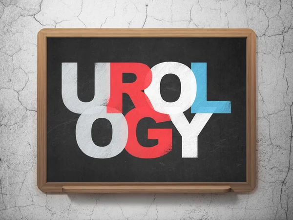 Medicine concept: Urology on School Board background — Stock fotografie