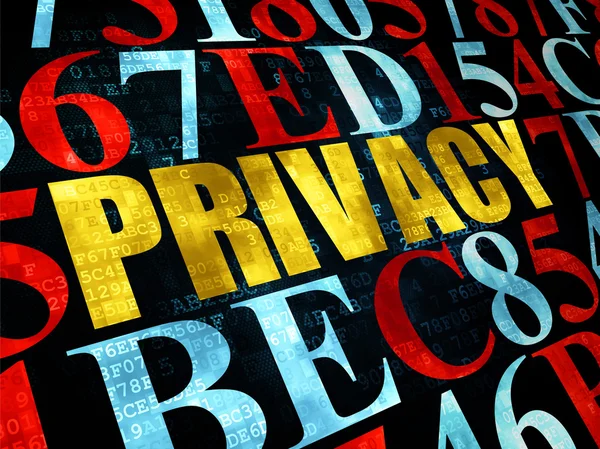 Privacy concept: Privacy on Digital background — Stock Photo, Image