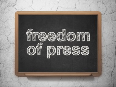 Siyasi kavram: Kara tahta zemin üzerine basın özgürlüğü