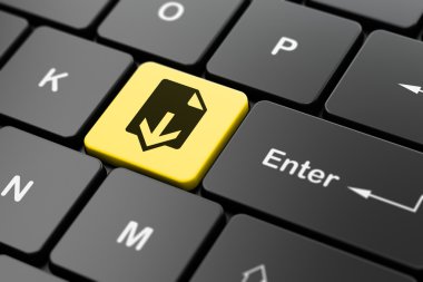 Web Tasarım: bilgisayar klavye arka plan üzerinde Download