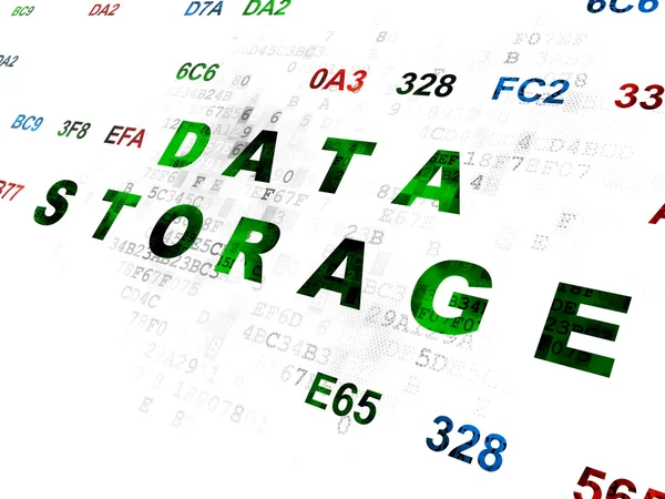 Data concept: Data Storage on Digital background — Stock Photo, Image