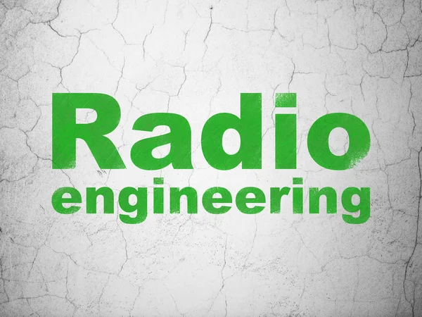 Science-concept: Radio Engineering op muur achtergrond — Stockfoto