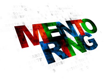 Kavram öğrenme: dijital arka plan üzerinde danışmanlık