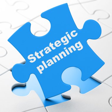 Finans kavramı: Bulmaca arka plan stratejik planlama