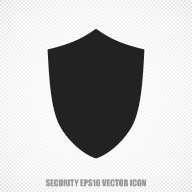 Güvenlik vektörü Shield simgesi. Modern düz tasarım.