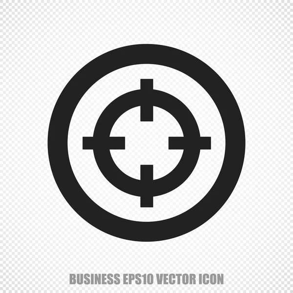Business-Vektor-Zielsymbol. modernes flaches Design. — Stockvektor